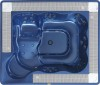 Переливной СПА бассейн / Jacuzzi / Experience / Virginia 257x219x98 см