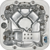 ��� ������� Coast Spas Vantage LS 83 (65+18) ��������, 2070 * 2070 * 1016 ��