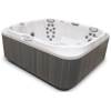 СПА бассейн Jacuzzi Maxi Oxia 204x189x90 см чаша Summer Sapphire, обшивка Teak