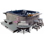  ���������� ��� ������� Jacuzzi Experience Alimia 237x98 �� ���� Blue Piscina, ��� �����������