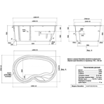  ��� ������� Coast Spas Manhattan ������ 2311 * 2311 * 1016 ��